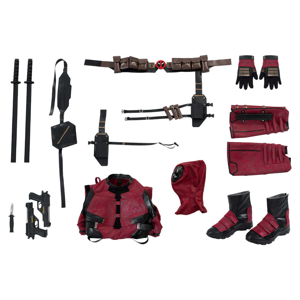 Deadpool 3 Deadpool & Wolverine Deadpool Wade Wilson Cosplay Costume