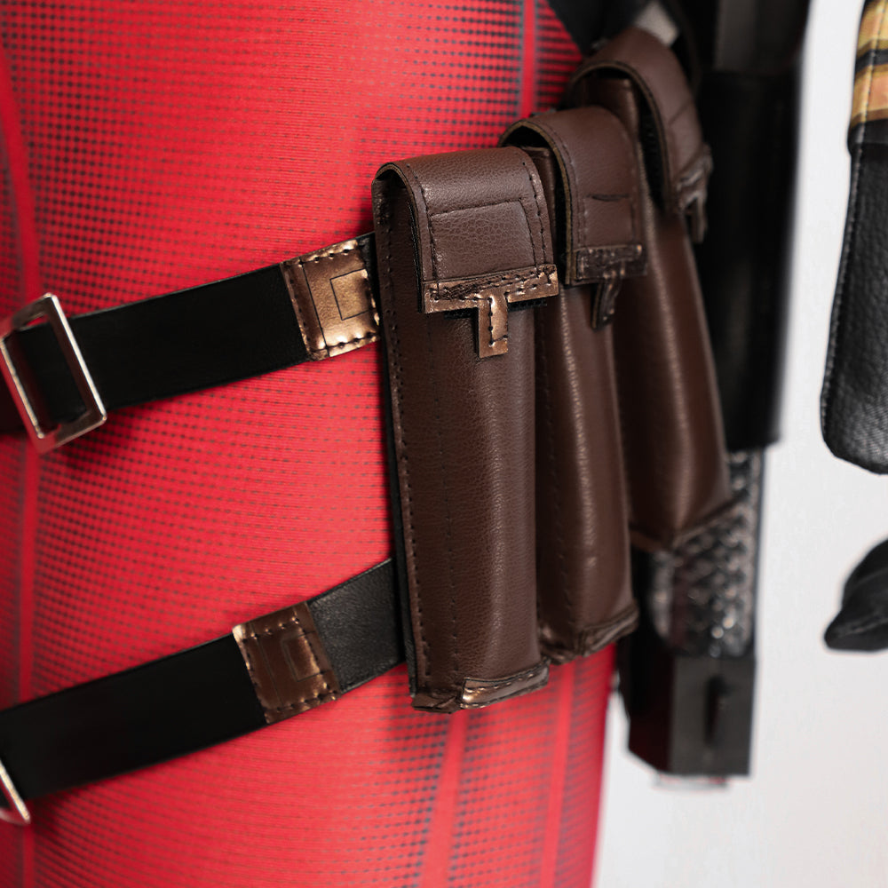 Deadpool 3 Deadpool & Wolverine Deadpool Wade Wilson Jumpsuit Cosplay Costume