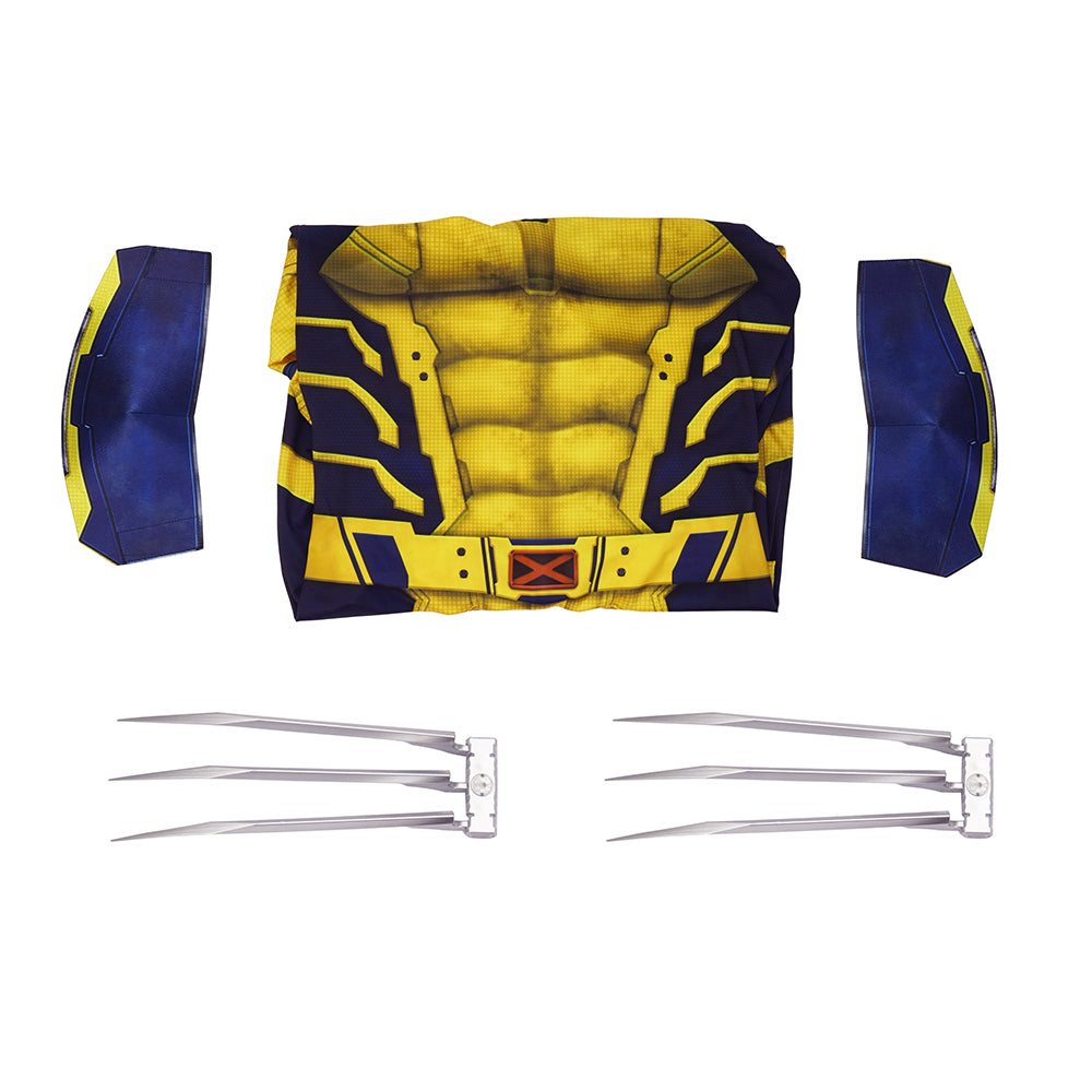 Deadpool 3 Deadpool & Wolverine Logan Wolverine Jumpsuit Cosplay Costume-Cosplay Instrumentality Project