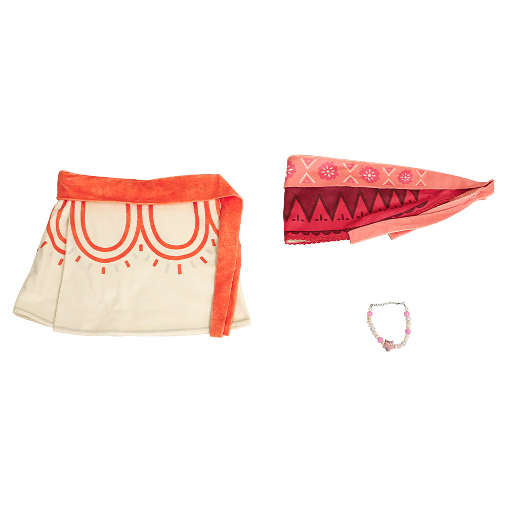 Animation Moana 2 Simea Moana's Little Sister Cosplay Costume-Cosplay Instrumentality Project