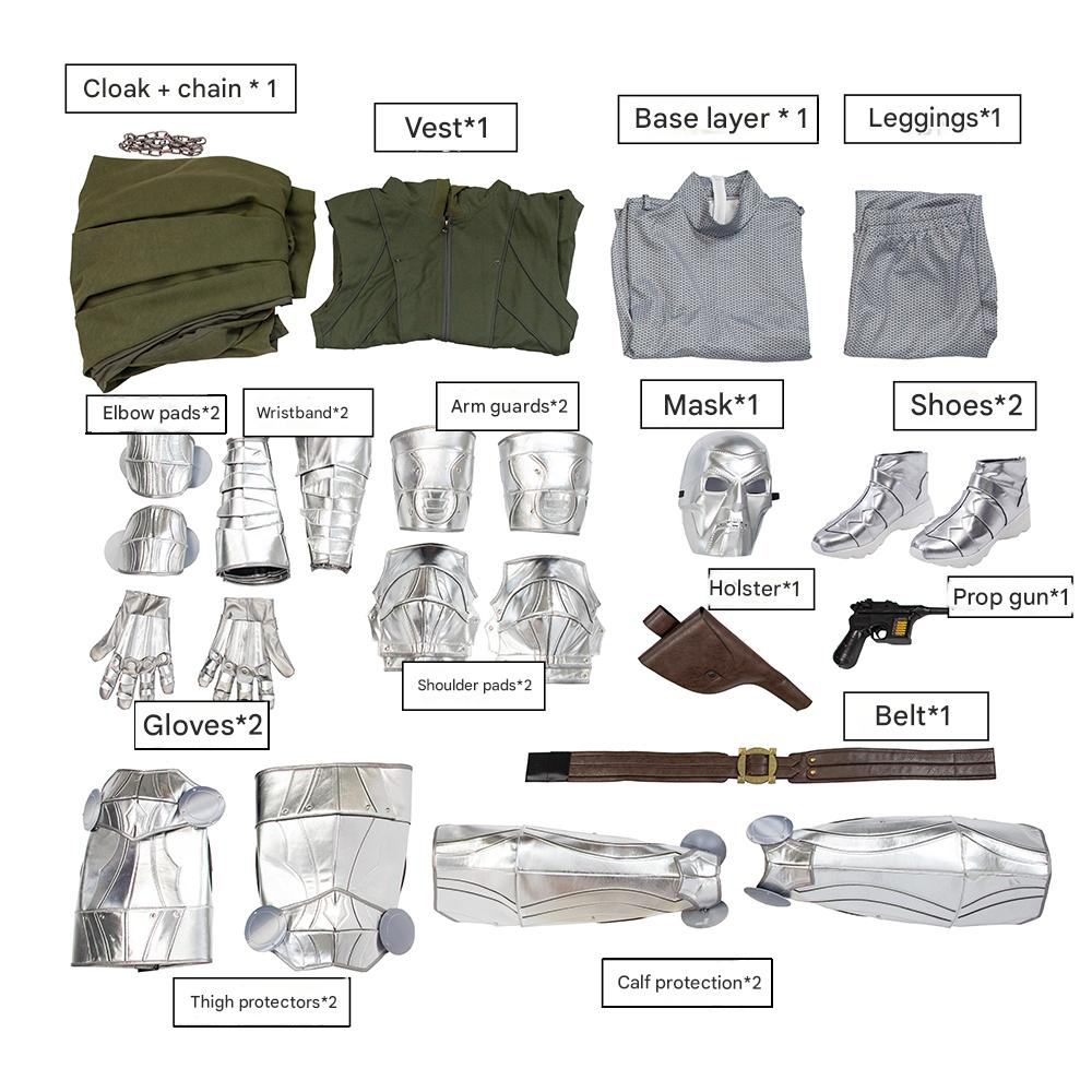 Doctor Doom Victor Von Doom Cosplay Costume