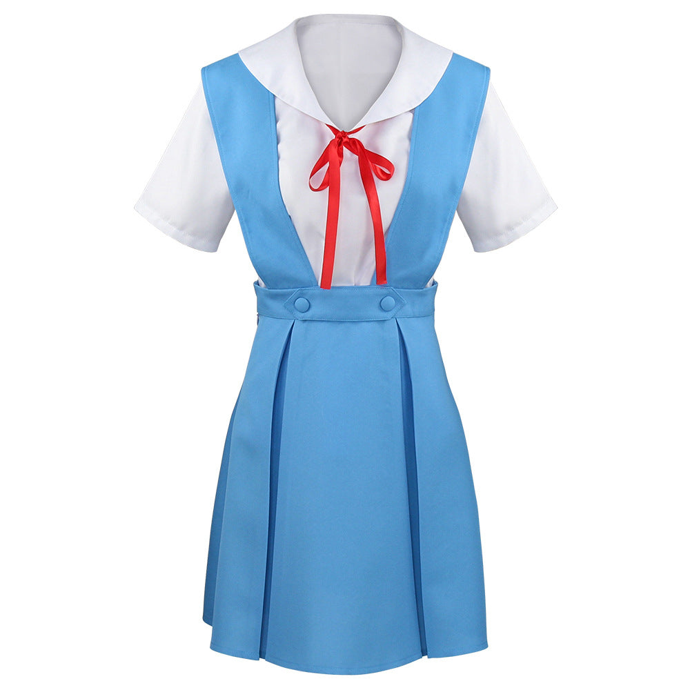 EVA Asuka Langley Shikinami Rei Ayanami School Uniform Cosplay Costume-Cosplay Instrumentality Project