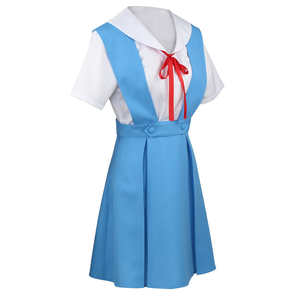 EVA Asuka Langley Shikinami Rei Ayanami School Uniform Cosplay Costume-Cosplay Instrumentality Project
