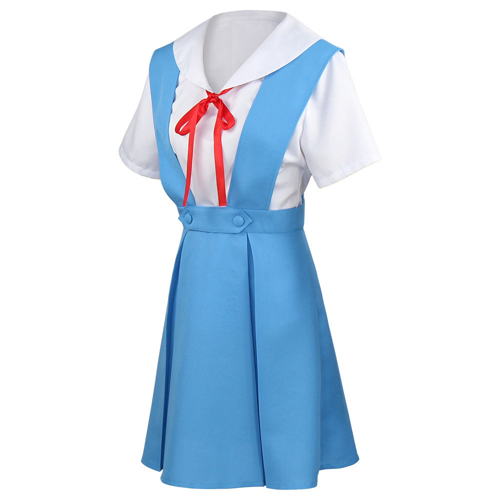EVA Asuka Langley Shikinami Rei Ayanami School Uniform Cosplay Costume-Cosplay Instrumentality Project