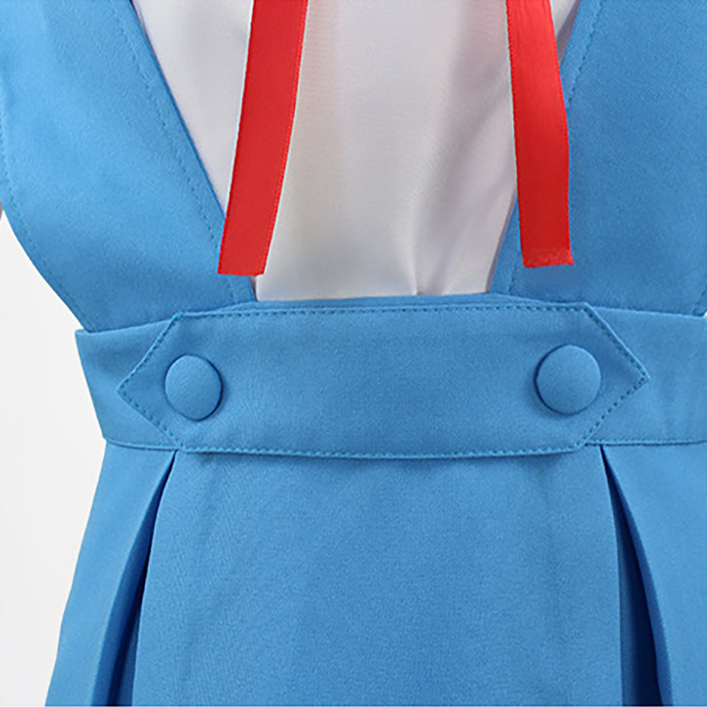 EVA Asuka Langley Shikinami Rei Ayanami School Uniform Cosplay Costume-Cosplay Instrumentality Project