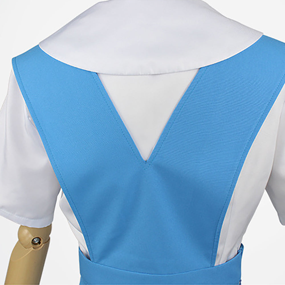 EVA Asuka Langley Shikinami Rei Ayanami School Uniform Cosplay Costume-Cosplay Instrumentality Project