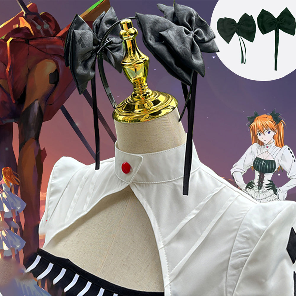EVA Asuka Langley Soryu Ghothic Lolita Dress Cosplay Costume-Cosplay Instrumentality Project