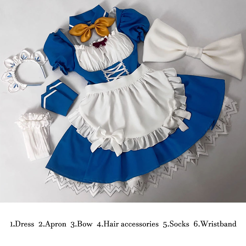Lolita Maid Dress Cosplay Costume