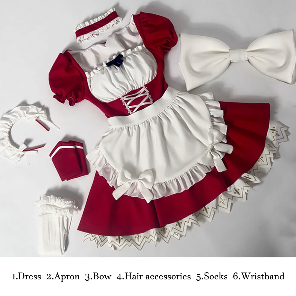 Lolita Maid Dress Cosplay Costume