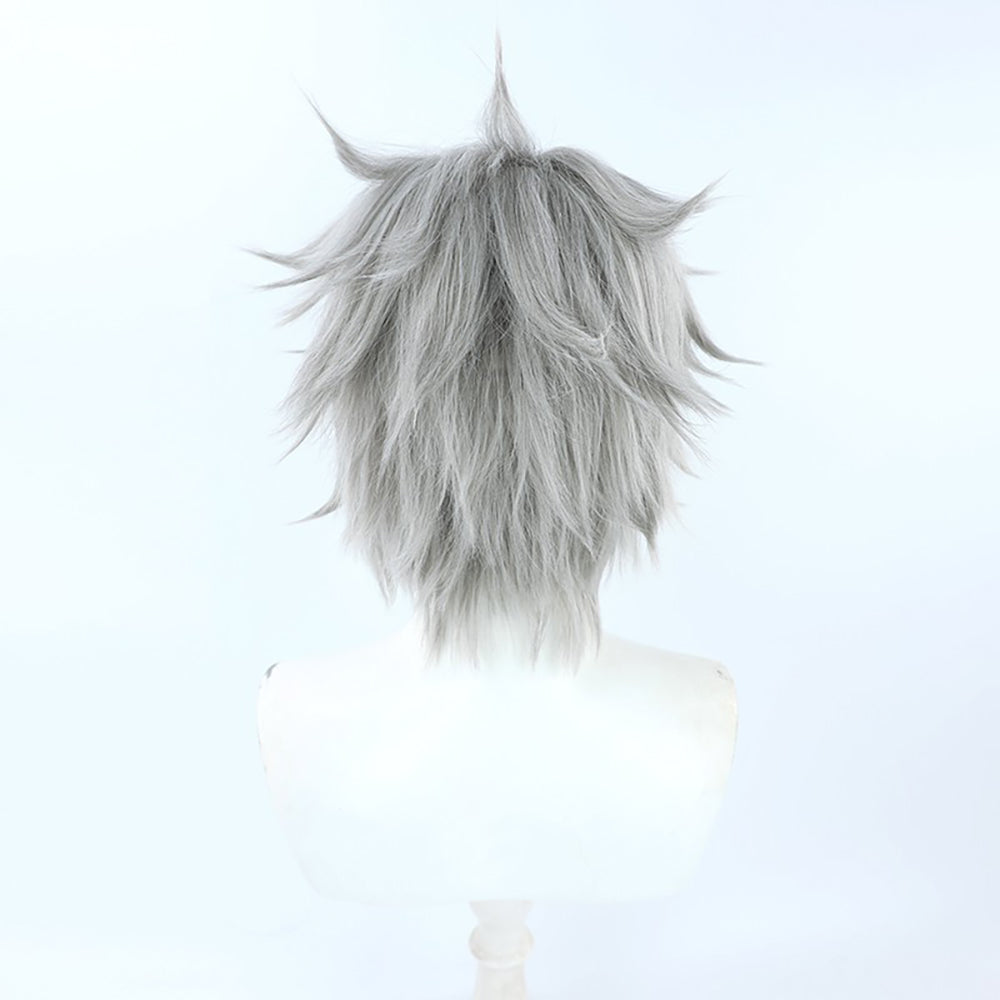 EVA Kaworu Nagisa Silver Cosplay Wig-Cosplay Instrumentality Project