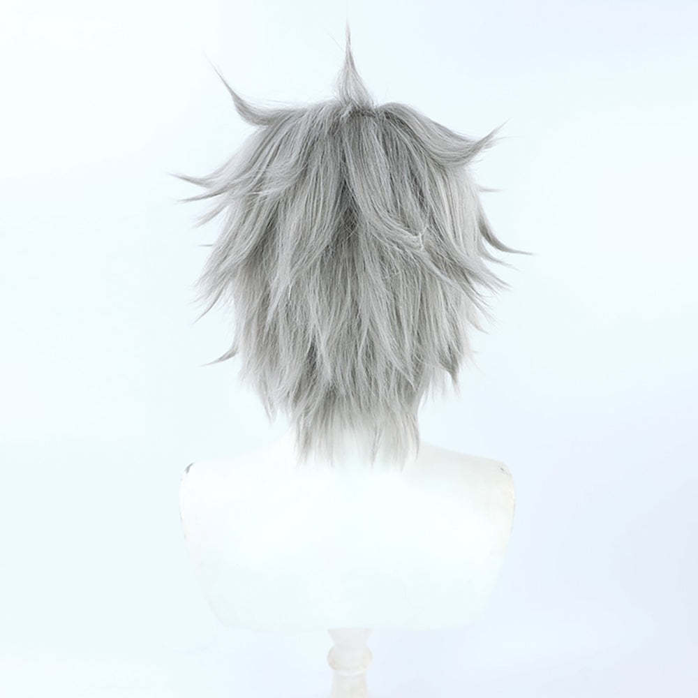EVA Kaworu Nagisa Silver Cosplay Wig-Cosplay Instrumentality Project