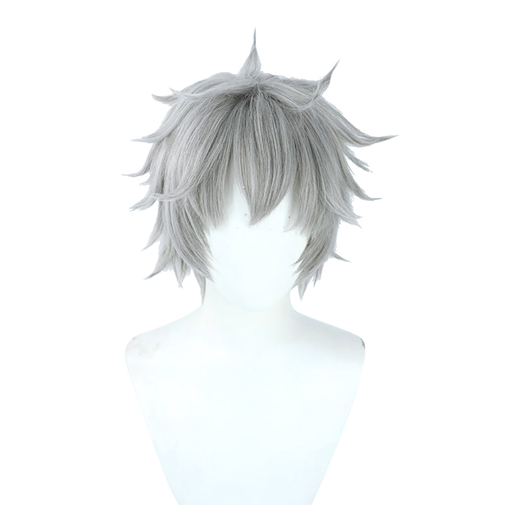 EVA Kaworu Nagisa Silver Cosplay Wig-Cosplay Instrumentality Project