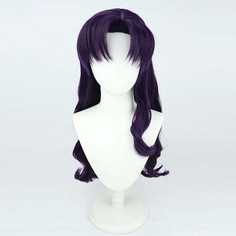 EVA Misato Katsuragi Purple Cosplay Wig-Cosplay Instrumentality Project
