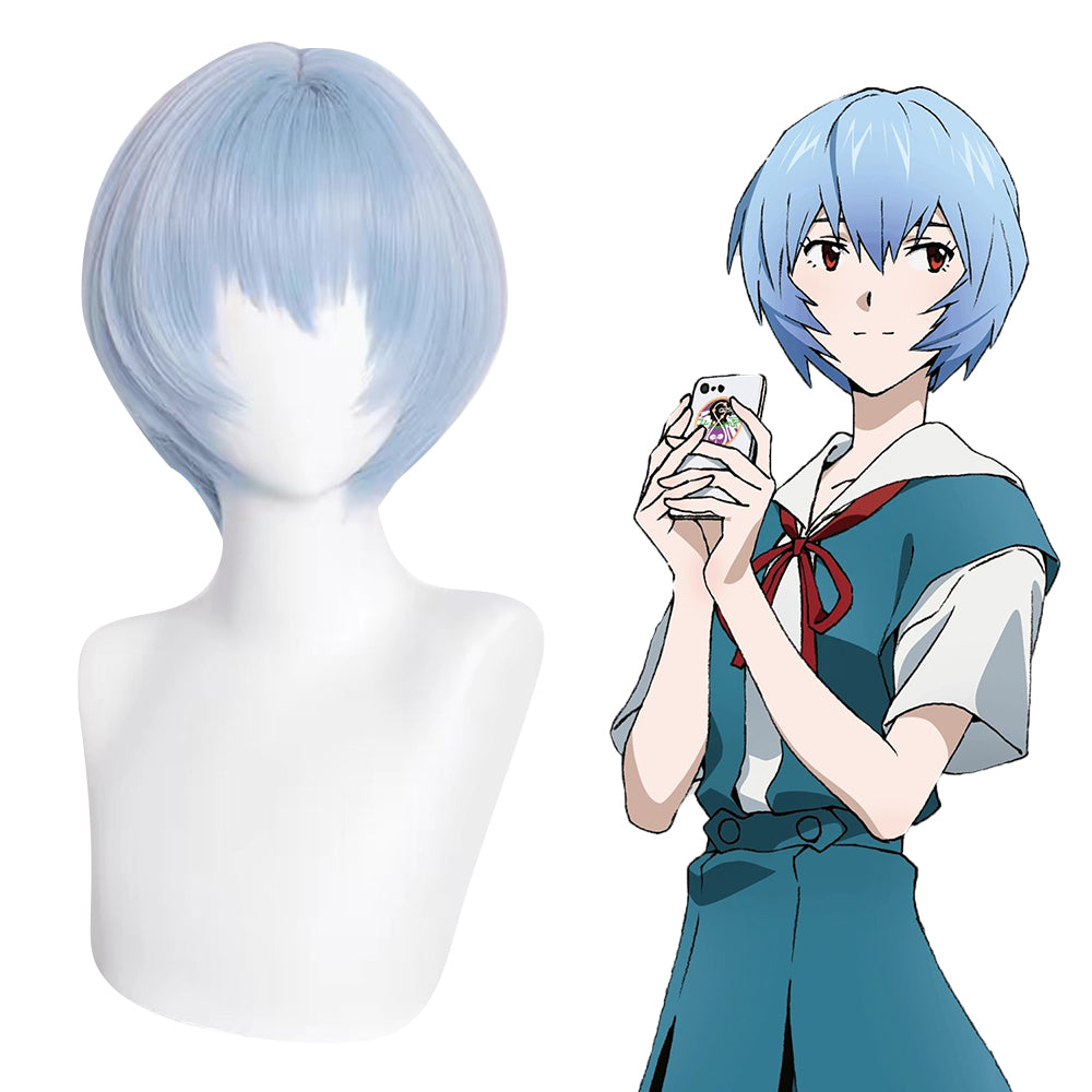 EVA Rei Ayanami Blue Cosplay Wig-Cosplay Instrumentality Project