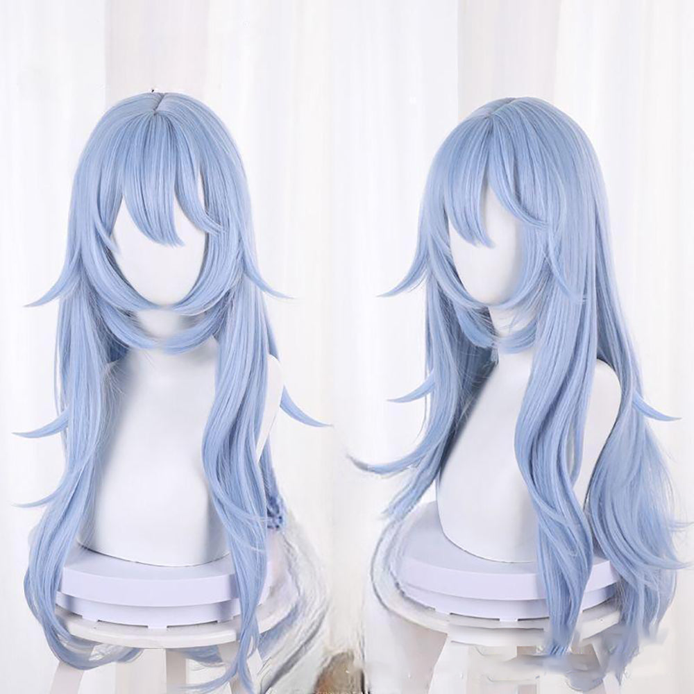 EVA Rei Ayanami Blue Long Hair Cosplay Wig-Cosplay Instrumentality Project