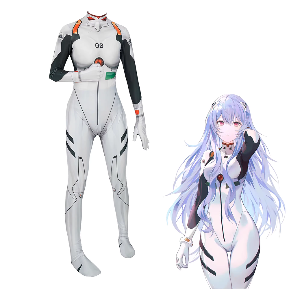 EVA Rei Ayanami Cosplay Costume