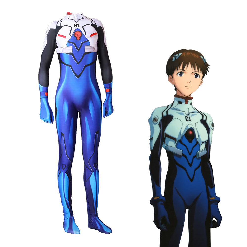 EVA Shinji Ikari Cosplay Costume