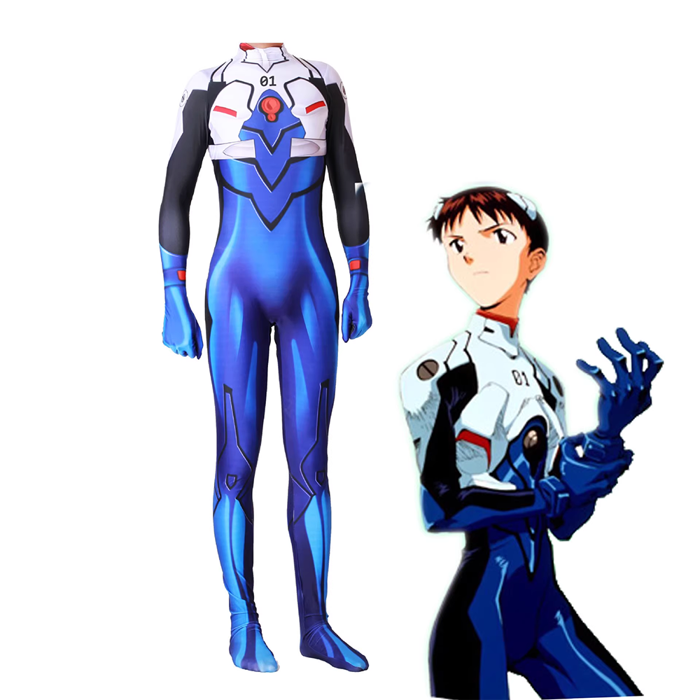 EVA Shinji Ikari Cosplay Costume