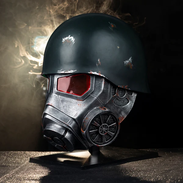 Fallout 4 NCR Veteran Ranger New Upgraded Helmet With LED Cosplay Props Resin Replicas Props 