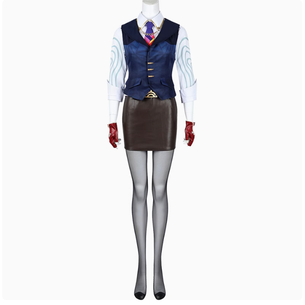 Female Valorant Chamber Cosplay Costume
