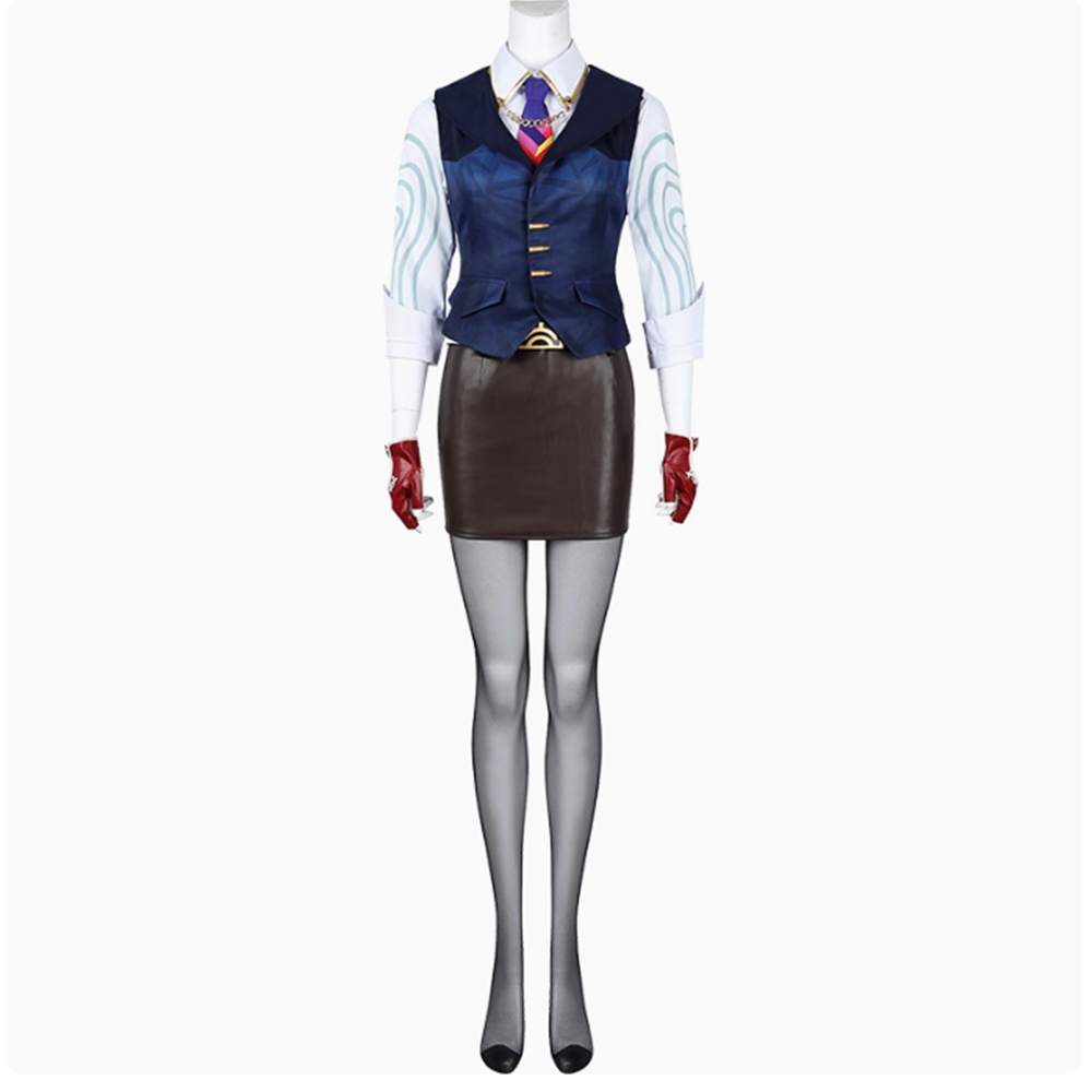 Female Valorant Chamber Cosplay Costume