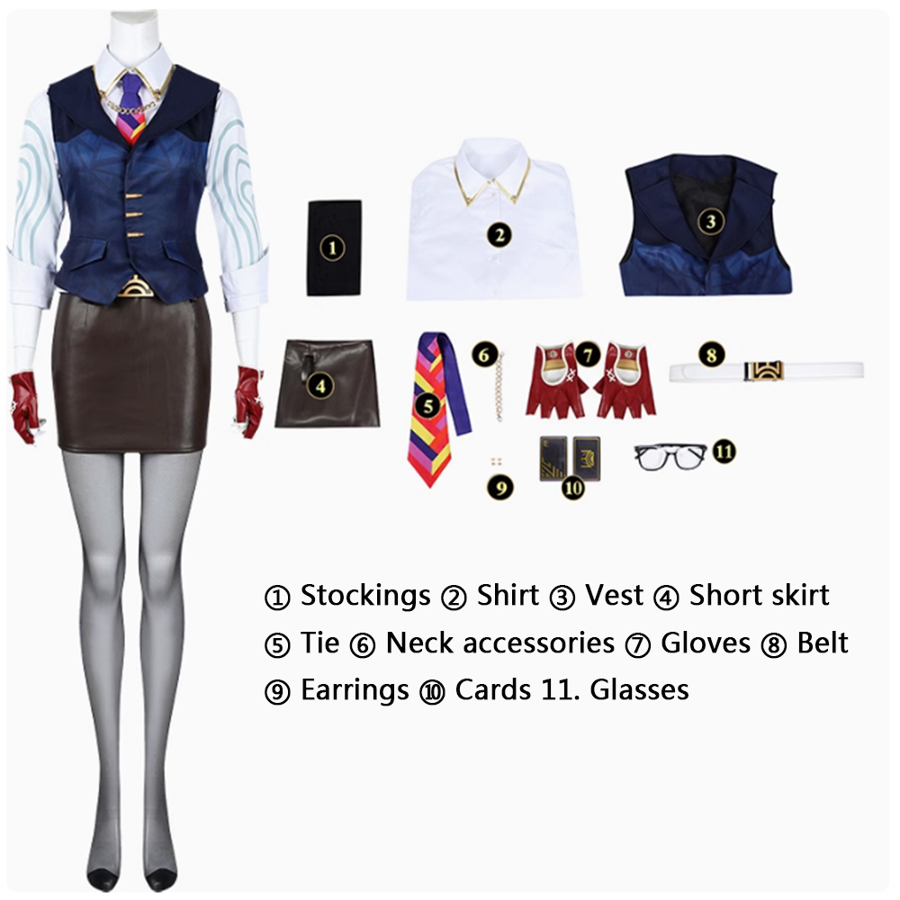 Female Valorant Chamber Cosplay Costume