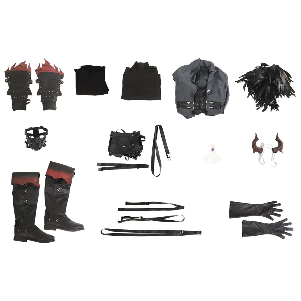 Final Fantasy Ever Crisis FF7EC FF7 Ever Crisis | Halloween (Sephiroth & Cloud Cosplay Costume-Cosplay Instrumentality Project
