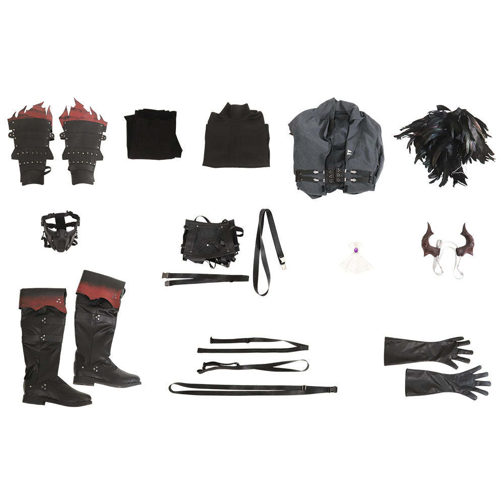 Final Fantasy Ever Crisis FF7EC FF7 Ever Crisis | Halloween (Sephiroth & Cloud Cosplay Costume-Cosplay Instrumentality Project