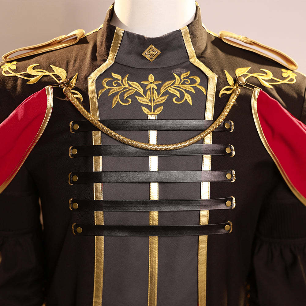 Final Fantasy Ever Crisis FF7EC Youth Sephiroth Shinra Formal Uniform Cosplay Costume-Cosplay Instrumentality Project