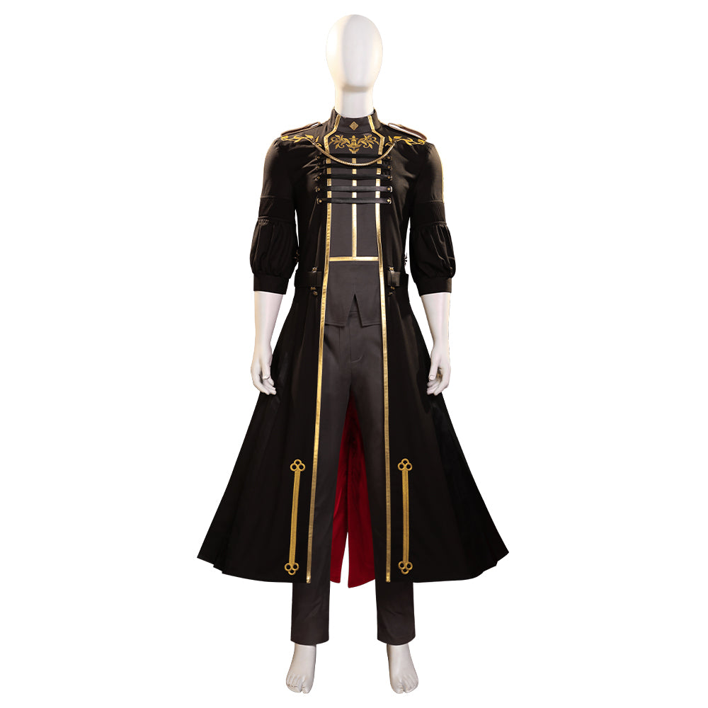 Final Fantasy Ever Crisis FF7EC Youth Sephiroth Shinra Formal Uniform Cosplay Costume-Cosplay Instrumentality Project