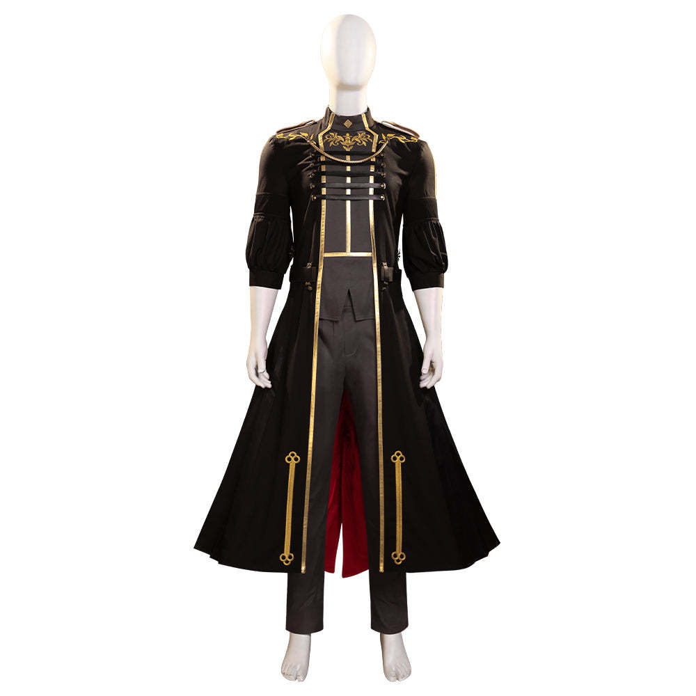 Final Fantasy Ever Crisis FF7EC Youth Sephiroth Shinra Formal Uniform Cosplay Costume-Cosplay Instrumentality Project