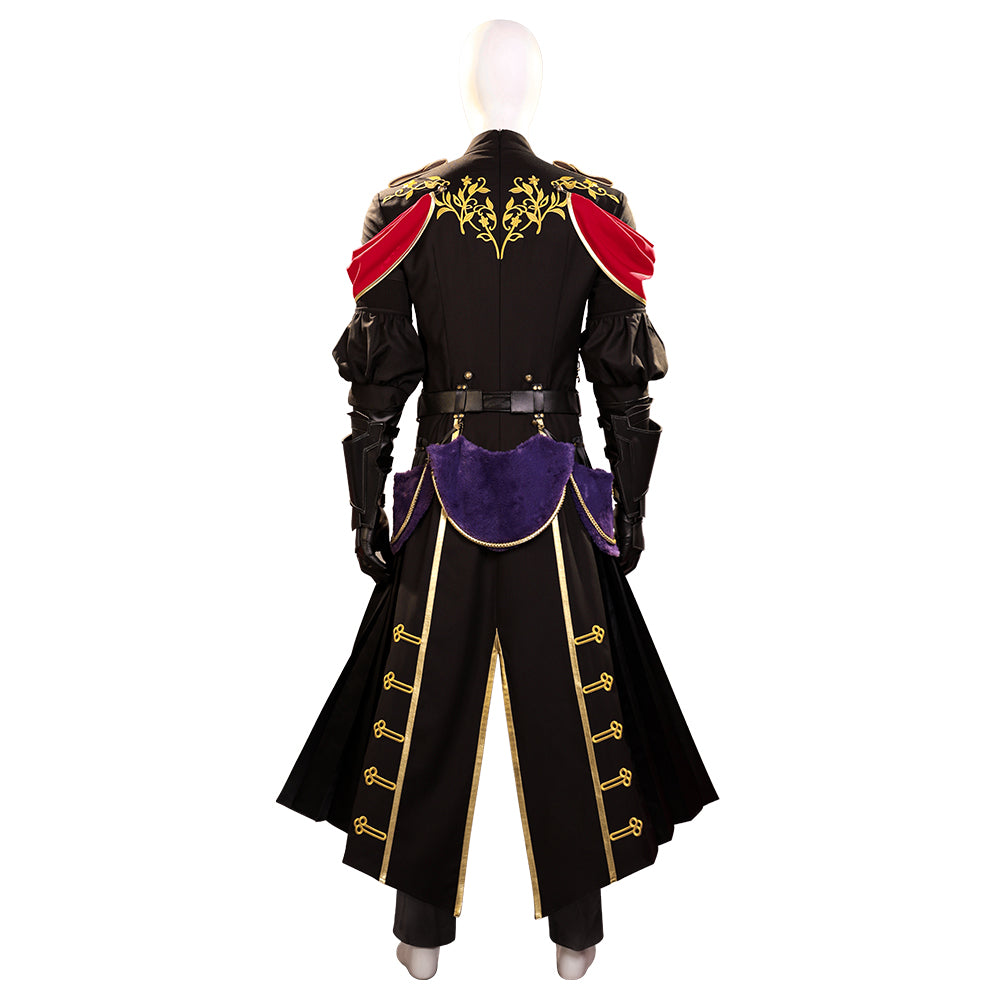 Final Fantasy Ever Crisis FF7EC Youth Sephiroth Shinra Formal Uniform Cosplay Costume-Cosplay Instrumentality Project