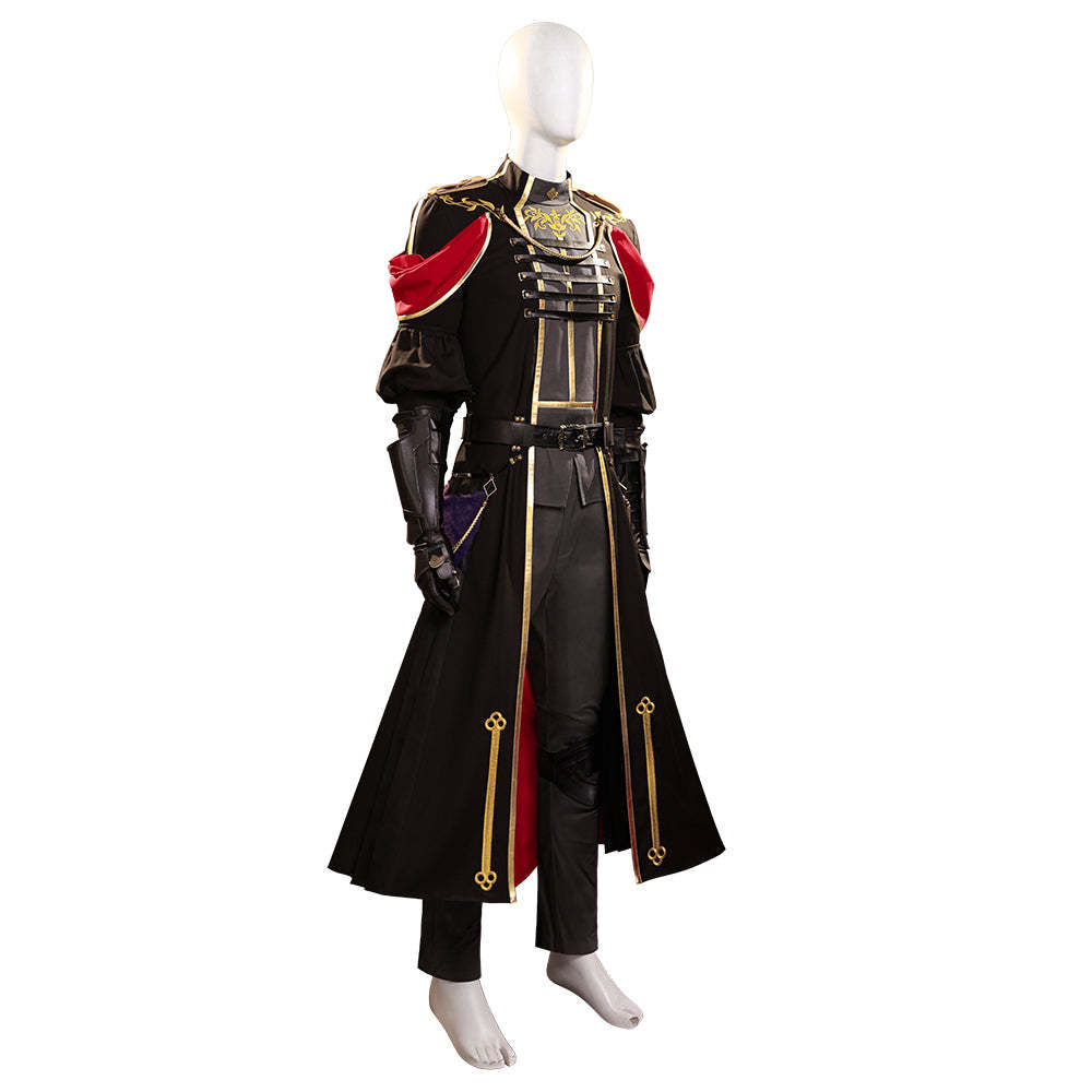 Final Fantasy Ever Crisis FF7EC Youth Sephiroth Shinra Formal Uniform Cosplay Costume-Cosplay Instrumentality Project