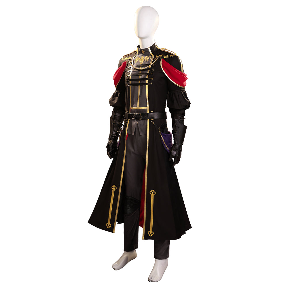 Final Fantasy Ever Crisis FF7EC Youth Sephiroth Shinra Formal Uniform Cosplay Costume-Cosplay Instrumentality Project