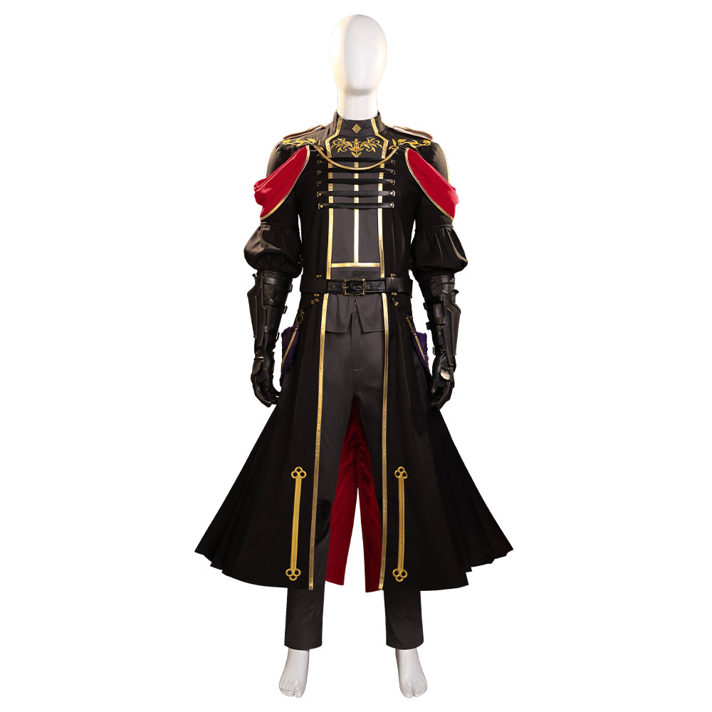 Final Fantasy Ever Crisis FF7EC Youth Sephiroth Shinra Formal Uniform Cosplay Costume-Cosplay Instrumentality Project