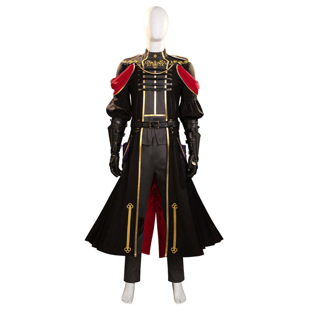Final Fantasy Ever Crisis FF7EC Youth Sephiroth Shinra Formal Uniform Cosplay Costume-Cosplay Instrumentality Project