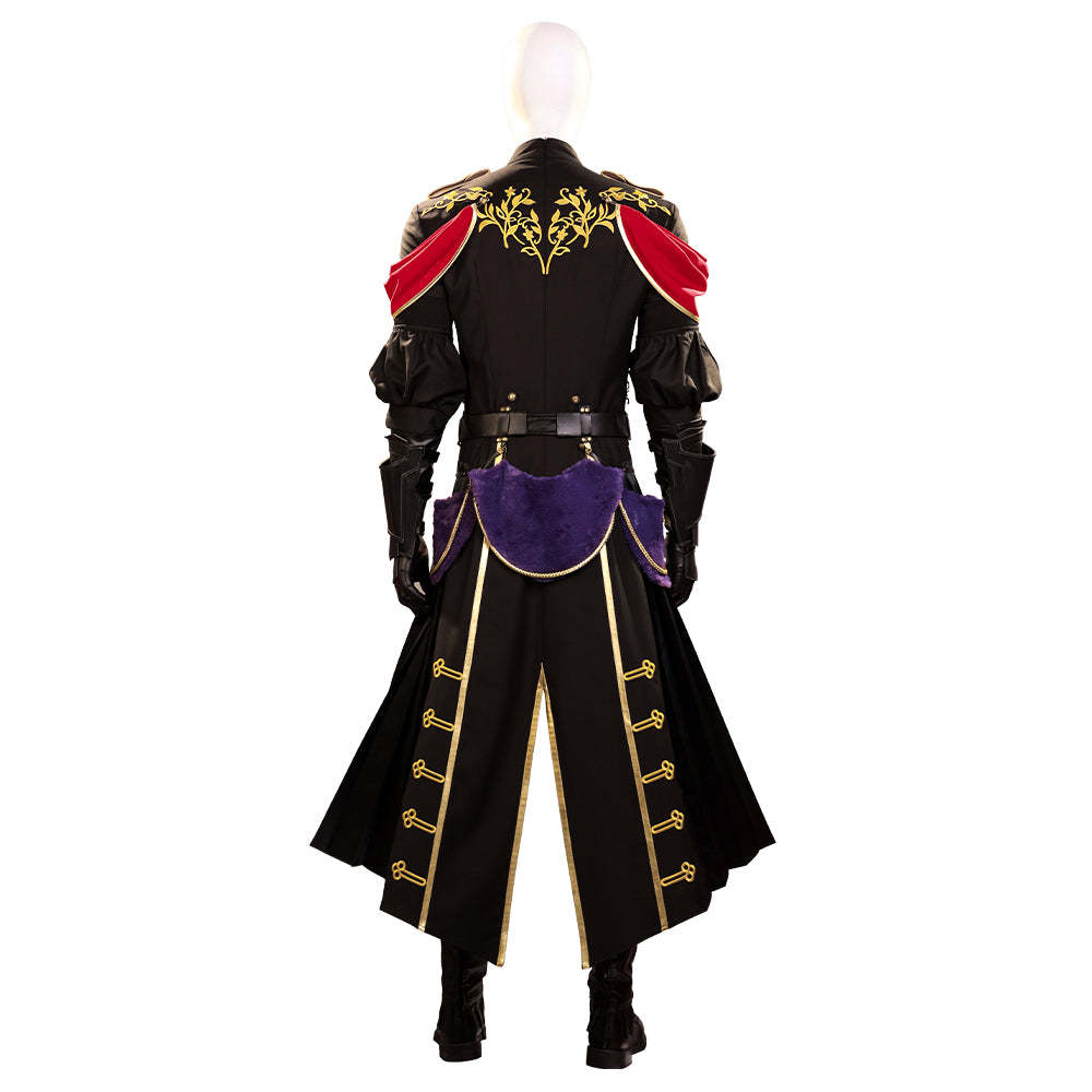 Final Fantasy Ever Crisis FF7EC Youth Sephiroth Shinra Formal Uniform Cosplay Costume-Cosplay Instrumentality Project