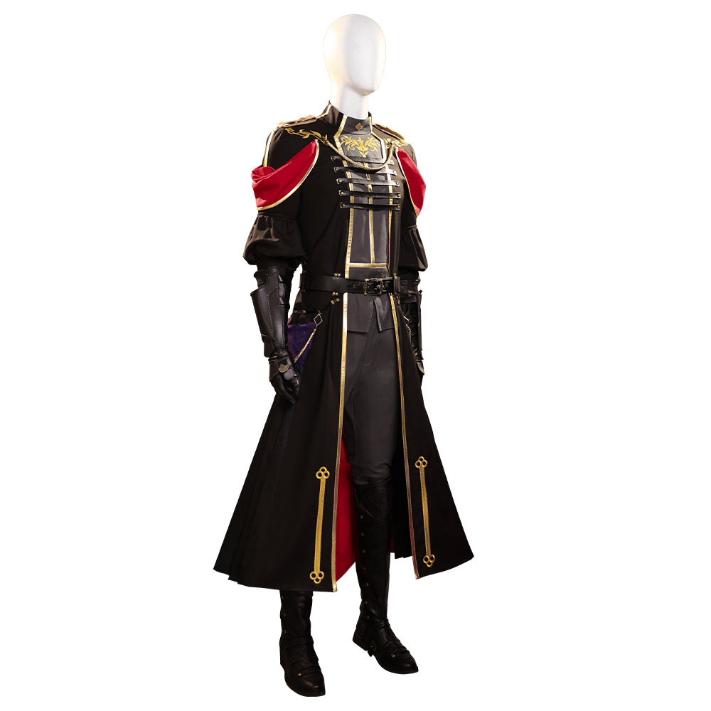 Final Fantasy Ever Crisis FF7EC Youth Sephiroth Shinra Formal Uniform Cosplay Costume-Cosplay Instrumentality Project
