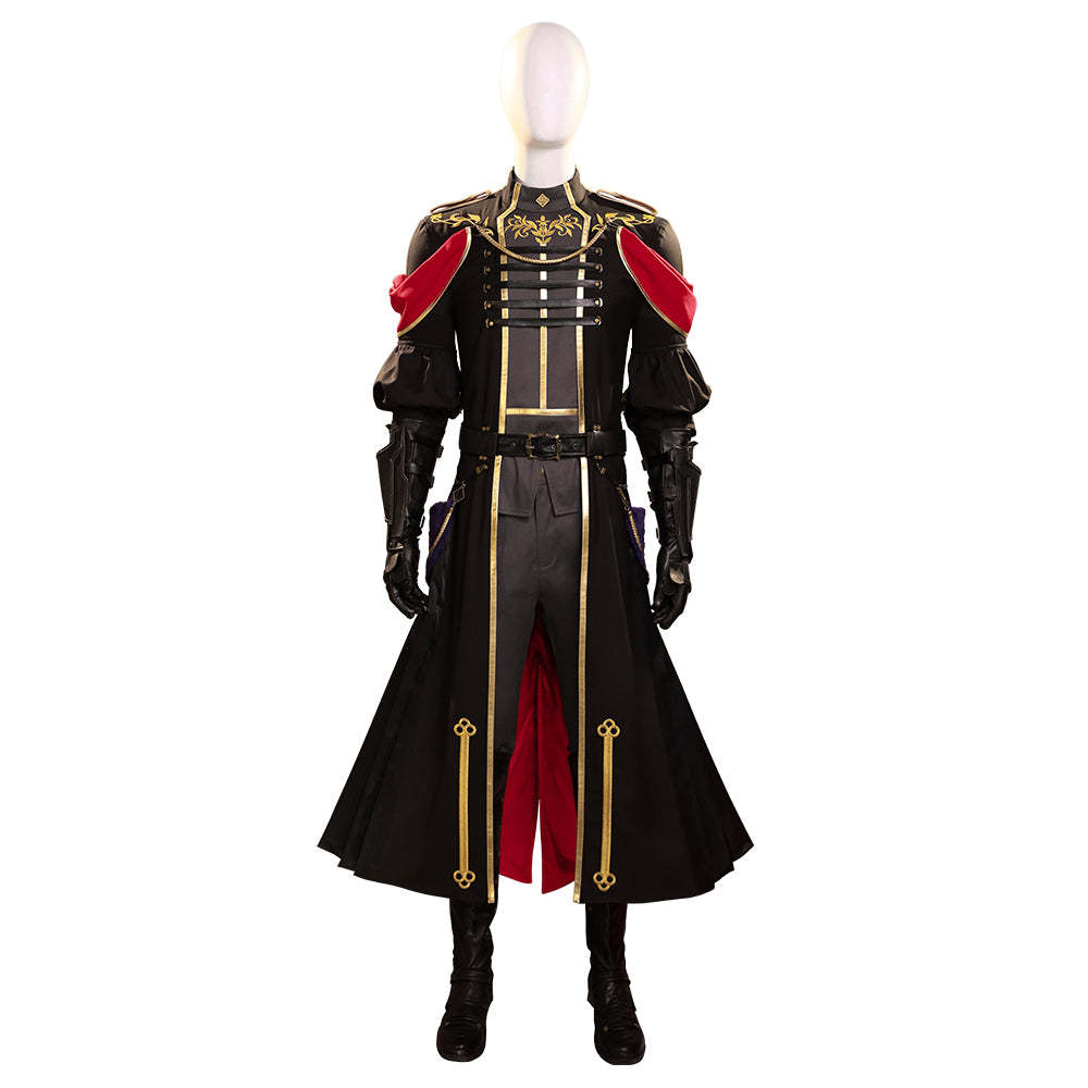 Final Fantasy Ever Crisis FF7EC Youth Sephiroth Shinra Formal Uniform Cosplay Costume-Cosplay Instrumentality Project