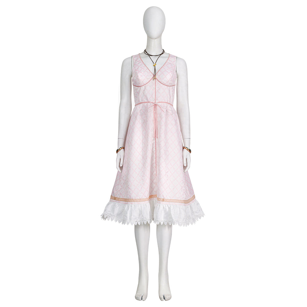 Final Fantasy FFVII Ever Aerith Gainsborough Cosplay Costume