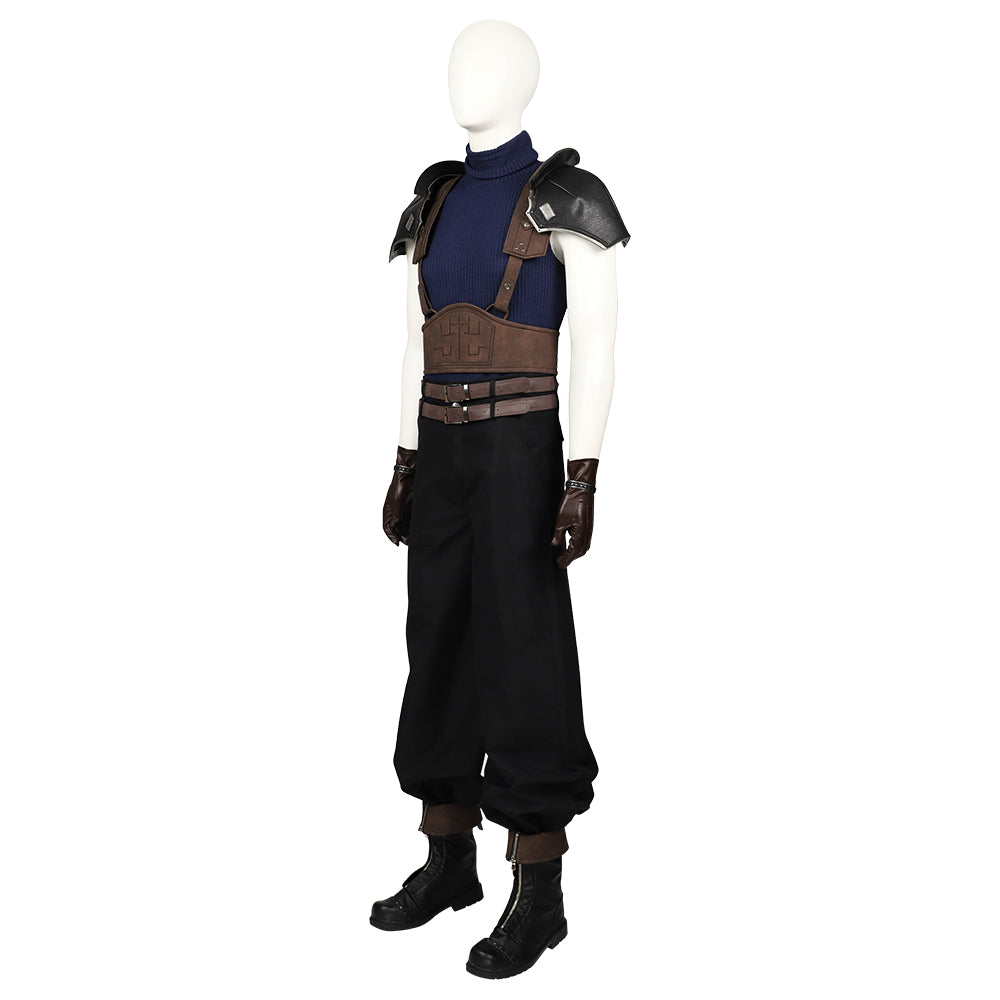 Final Fantasy FFVII Ever Zack Fair Cosplay Costume