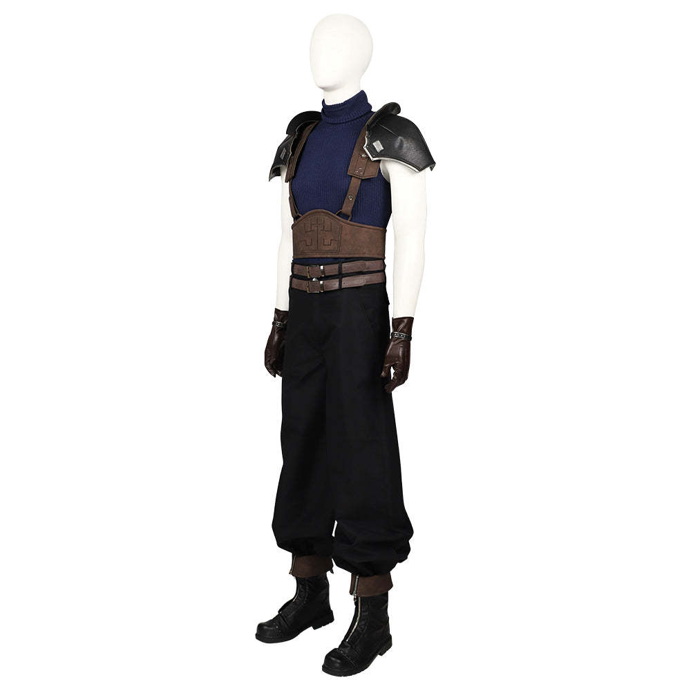 Final Fantasy FFVII Ever Zack Fair Cosplay Costume