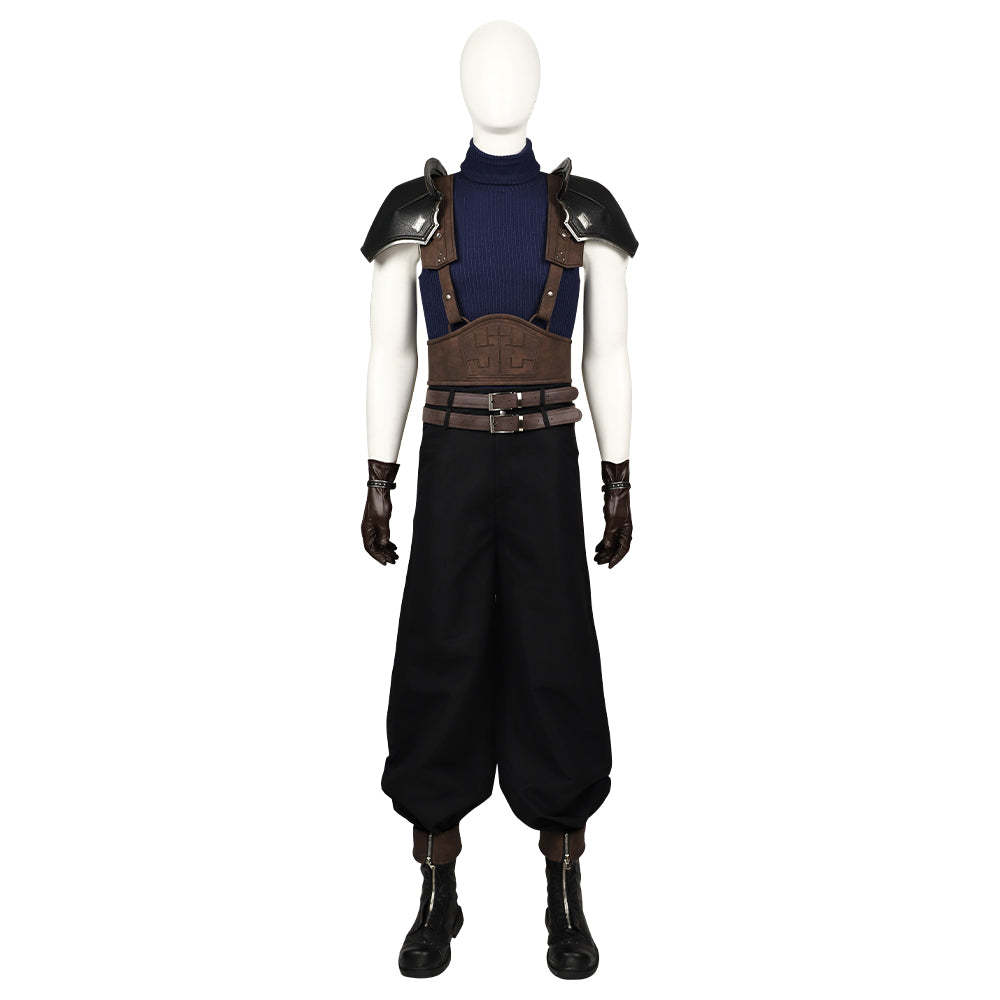 Final Fantasy FFVII Ever Zack Fair Cosplay Costume