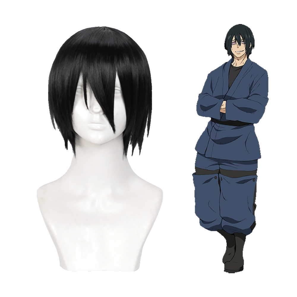 Fire Force Benimaru Shinmon Cosplay Wig