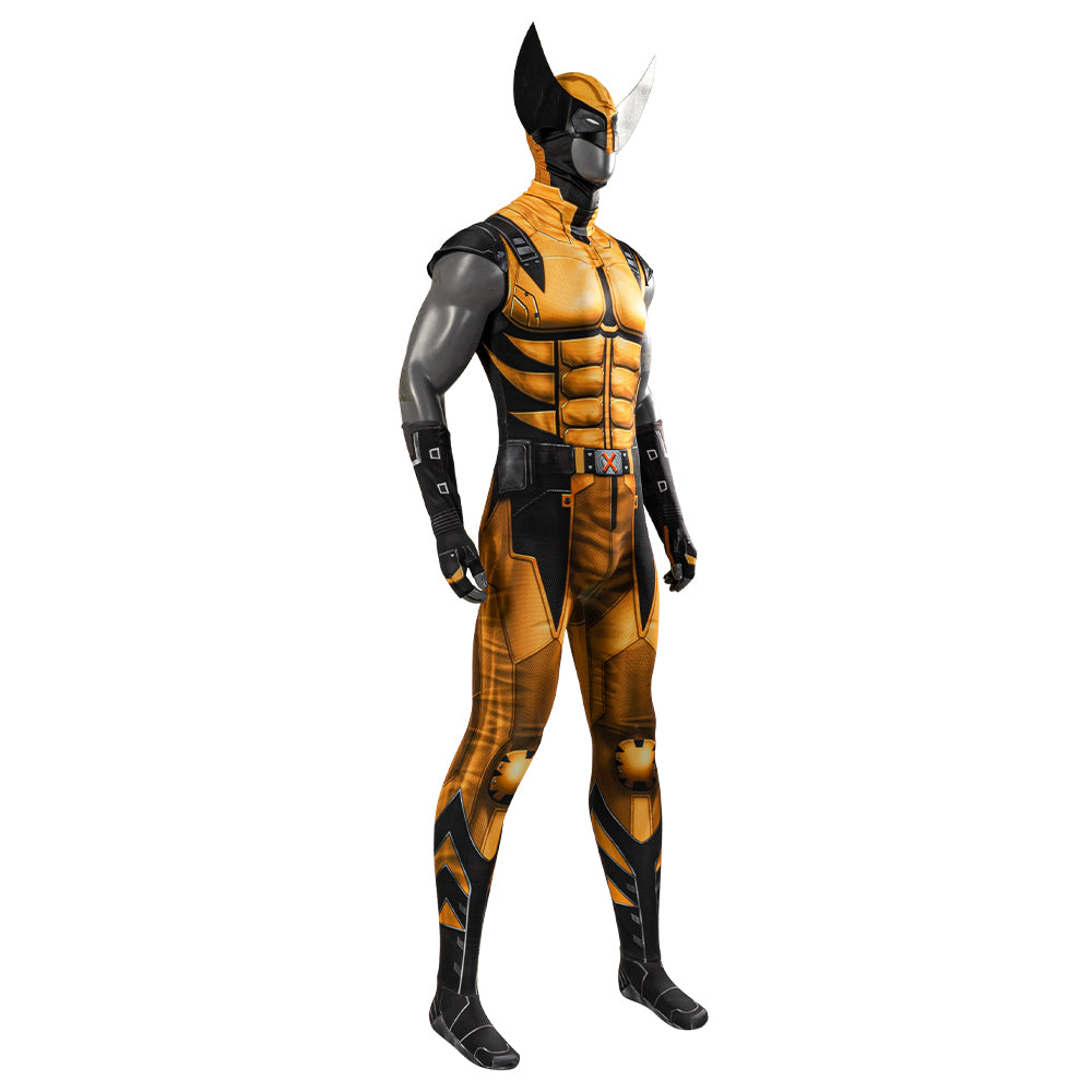 Future Revolution Wolverine Cosplay Costume Jumpsuit