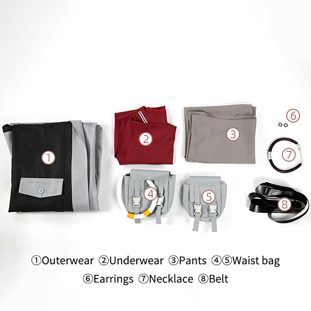 Gachiakuta Enjin Cosplay Costume