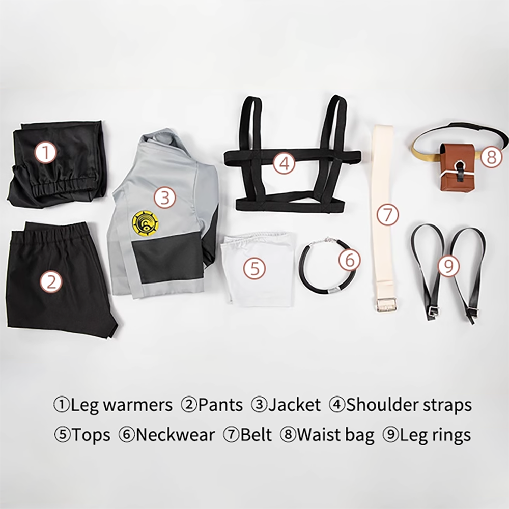 Gachiakuta Riyo Reaper Cosplay Costume