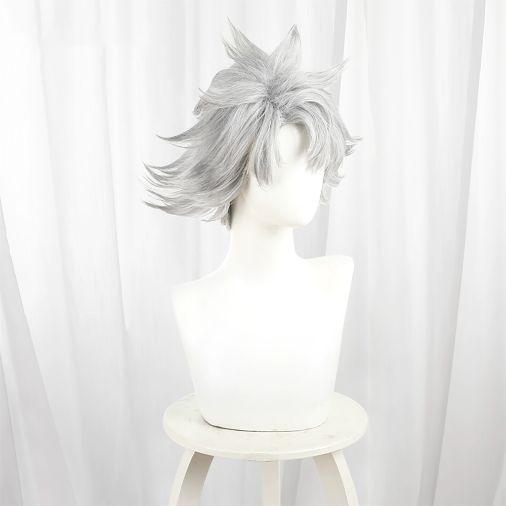 Gachiakuta Rudo Surebrec Silver Cosplay Wig