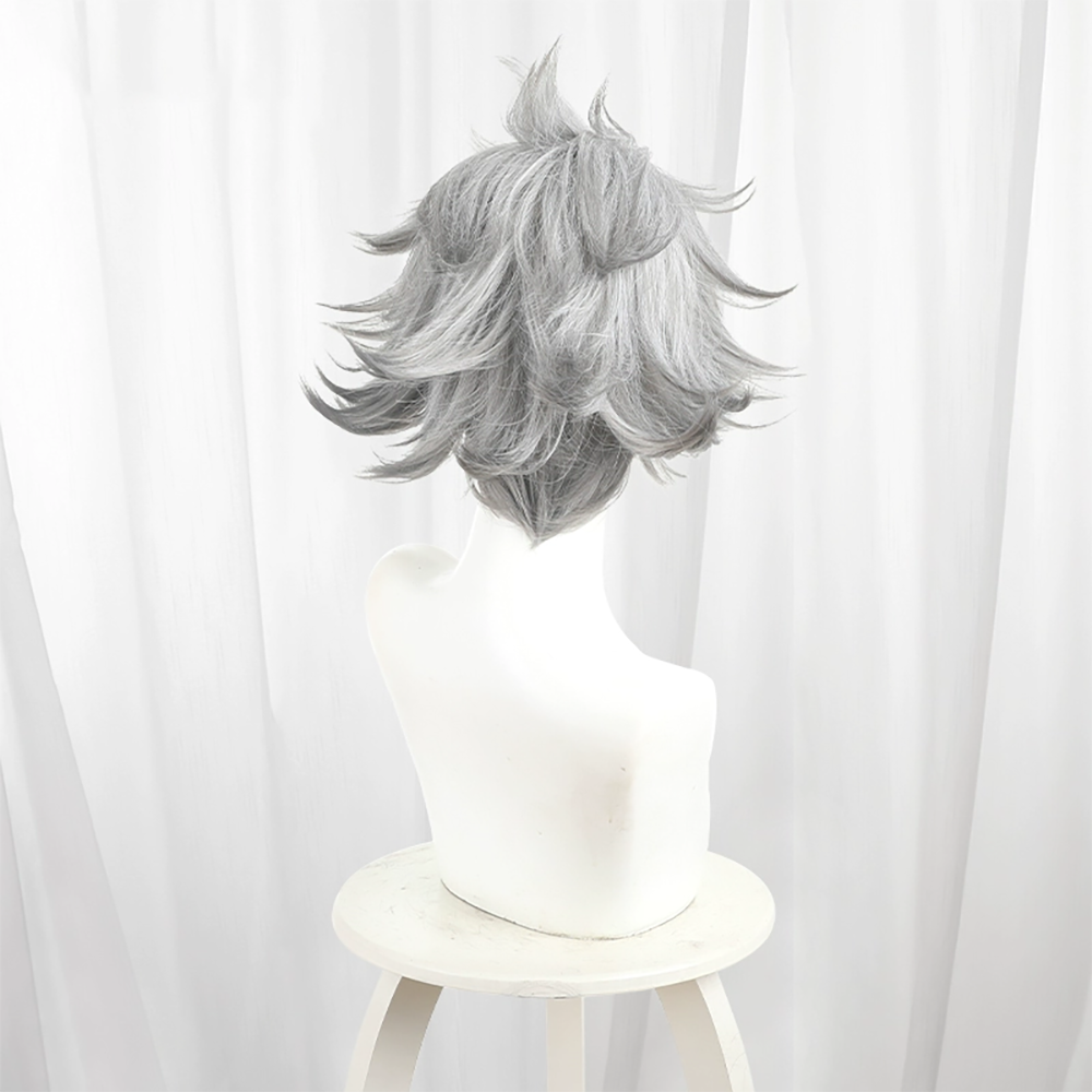 Gachiakuta Rudo Surebrec Silver Cosplay Wig