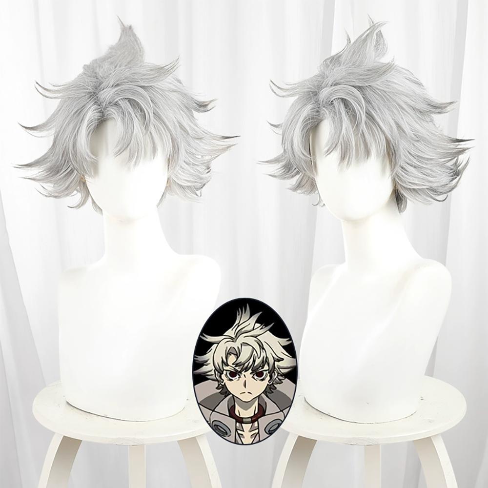 Gachiakuta Rudo Surebrec Silver Cosplay Wig